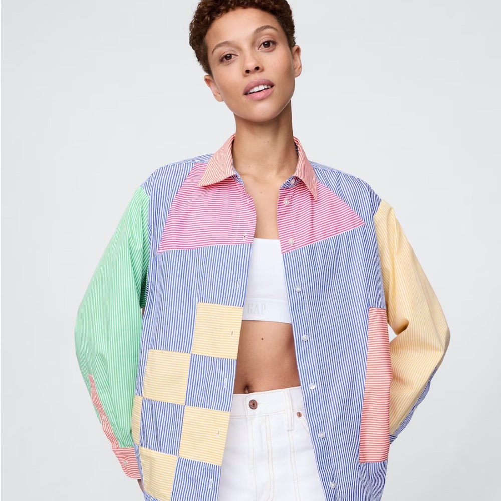 Gap Colorful Striped Women's Top